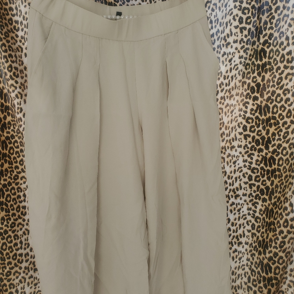 Eileen Fisher crop wide-leg gauchos